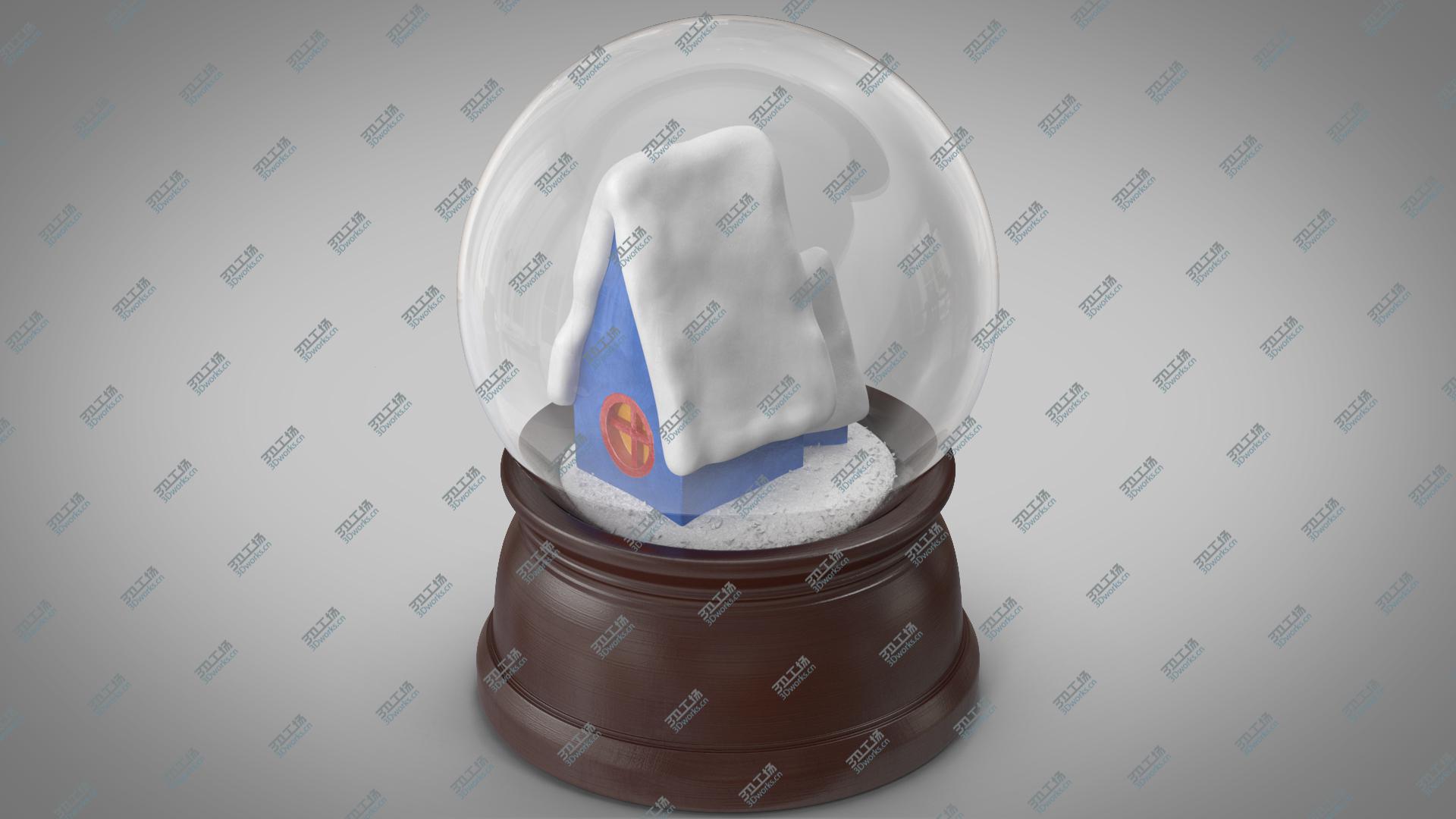 images/goods_img/202105071/Snow Globe with House 3D model/4.jpg